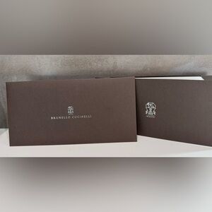 Brunello Cucinelli Small & XLarge Paper Shipping Bags & Envelope & Letter Set